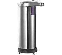 KITCHEN MOVE bat-01e Contemporaneo Dispenser Automatico di Sapone Acciaio Inossidabile/ABS/Plastica Acciaio Inox 11 x 7,5 x 18,5 cm