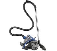 Kitchen Move BAT-KPA10BLUE, Aspirapolvere Senza Sacco a Slitta Multi ciclonico Potente filtrazione ad Alta efficienza per Pavimenti duri e tappetini Filtro HEPA 800 W 2L, ABS Alluminio, Blu