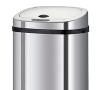 Kitchen Move Coperchio per Pattumiera Automatico Rettangolare Modello LARGO, Chrome