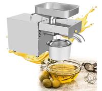 Kitchen oil press electric automatic oil press suitable for avocado, flax, peanut, castor, perilla seed, rapeseed, sesame, etc.610W
