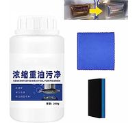 Kitchen Oil Stains Grease Cleaning Powder, Powerful Cleaning Powder, Heavy Duty Degreaser Cleaner, Multi-Purpose Foam Cleaner Rust Remover, Powerful Splash Foam Spray for Grease Removal (1pcs)