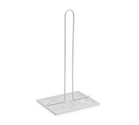 Kitchen Paper Holder Versa Palm Tree Metal Steel Mdf Wood 16,5 X 31... NUOVO