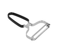 Kitchen Peeling Knife,Plastic Handle Peeler Wide Blade Effortless Peeling Slicing Easy to Store for Fruits Vegetables (Black)