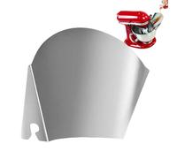 Kitchen Pouring Shield - Safety Mixer Stainless Steel Splatter | Secure Pouring Protector for Professional Cooking Baking Pour Guard for Food Processing, Dishwasher Safe Stainless Steel