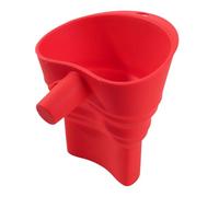 Kitchen Powder Funnel - Flexible Silicone Pouring Tool, Compact Size Funnel with for Sugar Cocoa Transfer, Bpa Free Silicone Funnels with for Safe Food Contact, Cooking Funnels Accessory