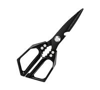 Kitchen Scissors- Effortless Steel Kitchen Shear | Stainless Steel Seafood Scissors | Heavy Duty Utility Cooking Shears For Turkey Poultry Processing Fish Crab Crackin Seafood Preparation Vegetables