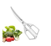 Kitchen Scissors - Stainless Steel Food Scissors | Heavy Duty Culinary Scissor, Standard Size, for Cutting Poultry and Seafood, Preparing Vegetables, Fish, and Turkey