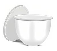 Kitchen Silicone Bowl Insert, Compatible with Kitchen 5Qt Tilt-Head Mixers, Wide Temp -40°C~240°C for Baking/Cooking (Write (Not for Bowl-Lift Models))