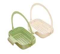 Kitchen Sink Drain Basket - 2 Piece Kitchen Food Catcher Basket
