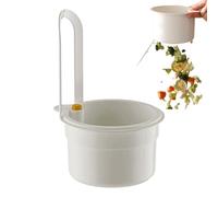 Kitchen Sink Drain Basket, Food Catcher Strainer, 5.59x3.27in Multi Functional Storage Rack, Easy Mount Design, Portable Water Draining Mesh for Washing Vegetables, Fruits, Pasta, Home, Bathroom