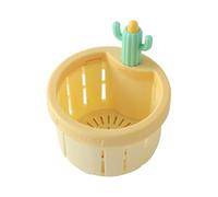 Kitchen Sink Drain Strainer - Automatic Dumping Cleanup | Kitchen Waste Filter With Design | For Home Cooks Families Parents Homeowners, Renters Apartment Office Coffee Shop Restaurant R