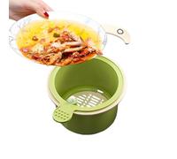 Kitchen Sink Drain Strainer, Food Catcher Basket, Faucet-Hangable Filter, Anti-Clog Waste Trap for Farmhouse Sink, RV, Restaurant, Camping, Garbage Disposal, Efficient Water Drainage