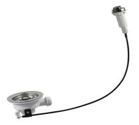 Kitchen Sink Drain Strainer with for Effortless Flow Management, SUS304 Stainless Steel Drain Kit for Easy Setup(114mm)
