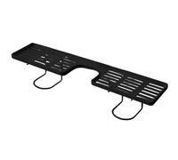 Kitchen Sink Organizer - Draining No Drill, Portable Rack with Drain Tray, Kitchen Faucet Holder for Toothbrushes, Cups, Cosmetics Bathroom Toilet Corner, Home Indoor Use, 19.69×3.94×4.33inch