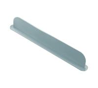Kitchen Sink Splash Guard, Silicone Water Stopper, Sink Counter Protector, Flexible Anti-Slip Base, Waterproof Barrier Mat, Home Outdoor Use, 19.29 Inches Gray 1 Piece