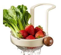 Kitchen Sink Strainer Basket - Automatic Dumping Filter Rack, Stainless Steel Drain Catcher, Anti Clog Waste Separator System | Compact Accessory For Home Kitchen, Hotel