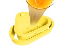 Kitchen Sink Strainer Basket, Drain Rack Filter, Doppio Strato Colander Tray, Fine Mesh Design, Space-Saving Shape, Easy Lift Handle, Multi-Use Tool, Control, Perfect for Apartment, Bathroom, Home