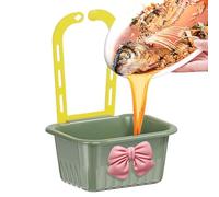Kitchen Sink Strainer - Faucet Mount Space Saving Food Catcher | Drain Catcher Kitchen Sink Basket | for Fruit Vegetable Noodle Leftover Waste Disposal, Home Apartment Restaurant