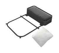 Kitchen Sink Strainer | Foldable Drain Rack | Mesh Bag Drainer Basket | Suction Cup Strainer | Mesh Drainer Basket Suction Cup Shelf, Sink Strainer Drain Rack For Kitchen With 50x Filter Mesh Bags
