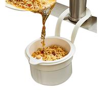 Kitchen Sink Strainer, Hangable Filter Basket, Food Catcher Tool, Waste Trap, Durevole Stainless Steel, Easy to Clean, Ideal for Washing Fruit, Ristorante, Buffet, Kitchen Use