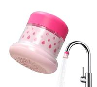 Kitchen Splash-Proof Water-Saving Filter Shower Head - Universal Detachable Faucet Extension | 360-Degree Swivel Tap Water Purifier For Sinks | Washable And Reusable Filtration System