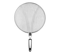 Kitchen Splatter Guard, Round Splatter Screen, 29 cm Stainless Steel Fine Mesh Cooking Shield for Oil and Grease Protection, Heat Resistant Function for Frying Bacon, Chicken, Fries Use, Cookware Tool