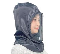 Kitchen Splatter Screen - Transparent Facial Protector, BBQ Grill Visor | Adjustable Headband Wide sight Guard | Home Farmyard Culinary Preparation, Washable Grease Flying Debris Block Accessory