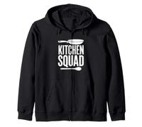 Kitchen Squad Home Chef Cooking Team Crew Felpa con Cappuccio