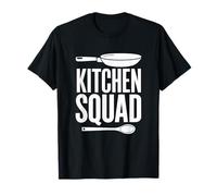 Kitchen Squad Home Chef Cooking Team Crew Maglietta
