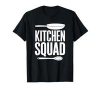 Kitchen Squad Home Chef Cooking Team Divertente Maglietta