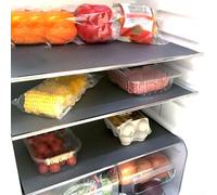 Kitchen Storage Solution - Set di 5 tappetini lavabili per frigorifero in EVA per protezione da macchie e umidità