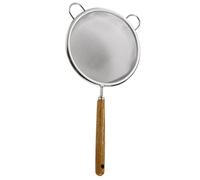 Kitchen Strainers, Stainless Steel Colander, Farina Sifter, Fine Mesh Sieve, Multipurpose Cooking Tool for Vegetables, Baking, Noodles, Pasta, Flour, Rice, Food Preparation, 8.15 X 3.94 Inches