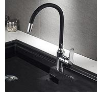 Kitchen Taps Sink Mixer Tap Hot And Cold Brass Kitchen Sink Faucet 360 Degree Dual Mode countertop Mounted Single Handle Faucet (Color : Style 1)