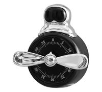 Kitchen Timer, 9,7 x 10,4 x 6,7 cm No Batterie Required Countdown Clock | Clear Audio Manual Countdown Timer with Loud Alarm - for Cooking Baking Home Office Classroom Kids Adults Teachers Oven Fridge