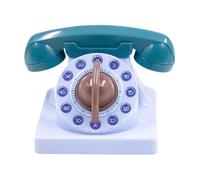 Kitchen Timer - Aesthetic Telephone Decor, 60-Minute Wind Up Clock with Retro, Mechanical Precision Movement, Stress Reliever Grip, Visual Tool for School Office Home Apartment