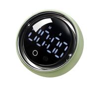 Kitchen Timer Digital - Rotary Knob Magnetic Timer | Smart Voice Time Countdown Display For Adults Chefs Student Study Fitness Baking Learning Teaching