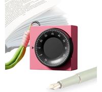 Kitchen Timer - Mechanical Countdown Alarm Clock | Cooking Timer With Lanyard, Manual Study Reminder For Kitchen Classroom Workplace Gym Desk Table Activities