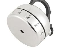 Kitchen Timer - Tea Pot Shape 60 Minutes Countdown, Manual Countdown Timing Tool | Mechanical Wind Up Reminder For Home Kitchen Desk Classroom Cooking Fitness Baking Exercise Training Reading