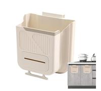 Kitchen Trash Can - Hangable Storage Bin, Wall Mount Garbage Can for Kitchen Bedroom Bathroom Office Sink Cabinet Countertop | Under Sink Organization, Apartment Space Saving, Rv Solution Bathroom