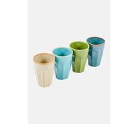 Kitchen Trend - Tazza per latte macchiato, 330 ml, 4 pezzi