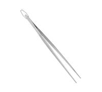 Kitchen Tweezer Tongs - Stainless Steel Utensils | 88g 90g Food Grabber Tong with Precision Control, Metal Barbeque Tweezer with Comfortable Grip for Buffet Party Restaurant Cooking