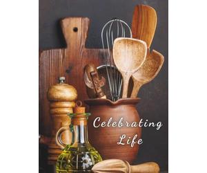 KITCHEN UTENSILS - Celebration of Life Memorial Guest Book for Funerals and Services Honoring Hospitality, Service, and Family Care: A Hardcover ... Inspired by Home, Cooking, and Togetherness