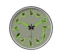 Kitchen Wall Clock - ABS Round Modern Decorative Animal Art Timer | Rustic Wall Animal Clock | Decorative Hanging Timer For Bedroom, Offices, Classroom, Dorm, Rv, Garage, Gym, School, Nurseries