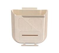 Kitchen Waste Bins - Foldable Hangable Trash Can | Foldable Bin for Kitchen Bedroom Bathroom Office Sink Cabinet Countertop, Space Saving Waste Container for Food Scraps Garbage Daily Cleaning