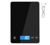 Kitchen Weighing Tool, Multifunction Measuring Device, 8,98 x 0,67 x 0,75 pollici, High Accuracy Sensors, LCD Display, Digital Food Scales for Commercial Home Brewing Use