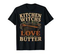 Kitchen Witch Soup Witch Cosy Gift Maglietta