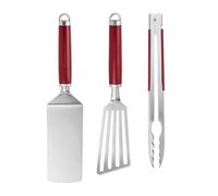 KitchenAid 3 pz Set per Grigliare - Rosso Impero