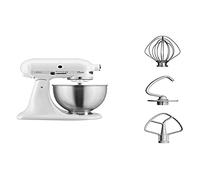 KitchenAid 5K45SSEFW sbattitore Sbattitore con base 250 W Bianco