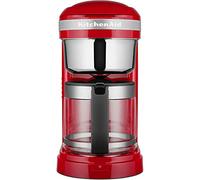 KitchenAid 5KCM1209EER - Macchina da caffè a spirale con uscita dell'acqua 5KCM1209 (rosso impero), 5KCM1209EER