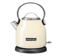 KitchenAid 5KEK1222EAC bollitore elettrico 1,25 L 2200 W Nero, Crema, Acciaio inox